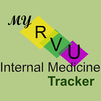 My RVU Internal Medicine Tracker app icon